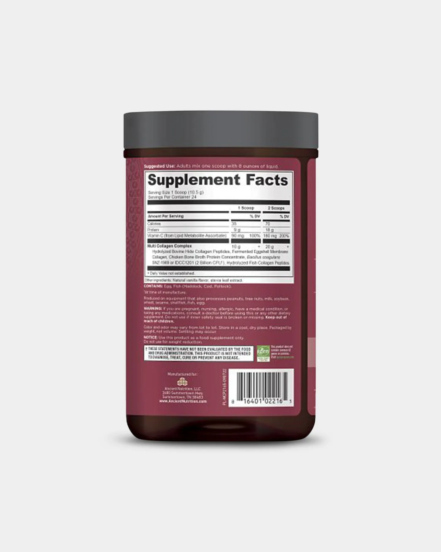 Ancient Nutrition Multi Collagen Protein - 20g