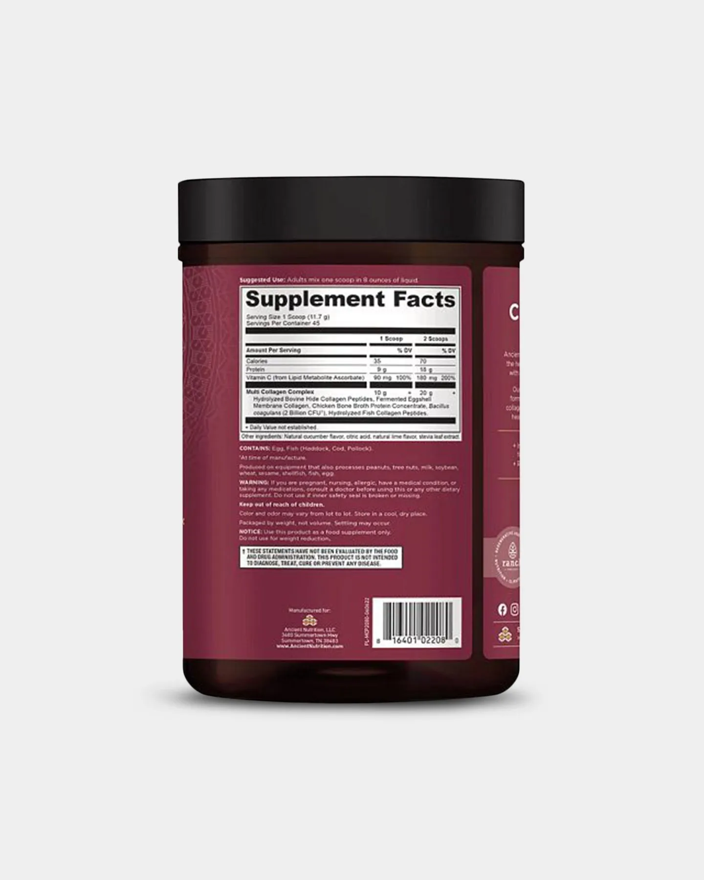 Ancient Nutrition Multi Collagen Protein - 20g