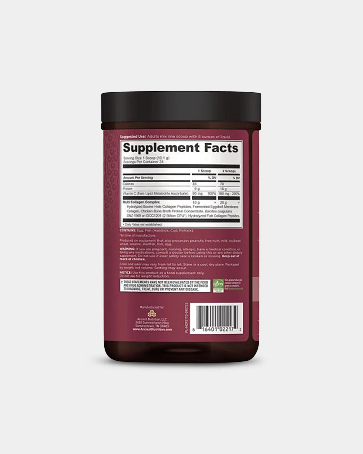 Ancient Nutrition Multi Collagen Protein - 20g