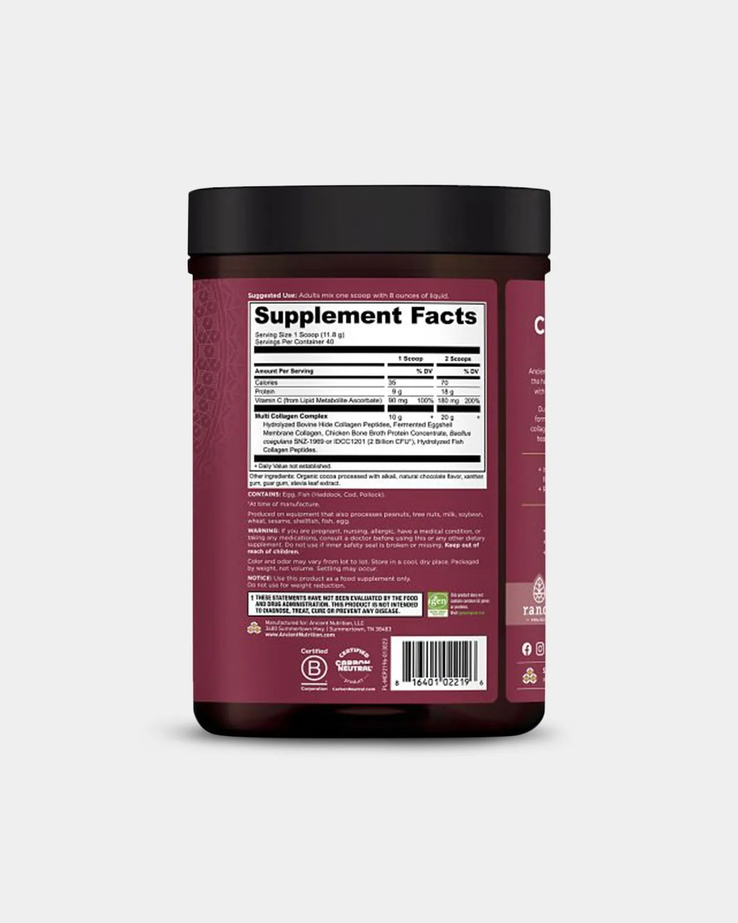 Ancient Nutrition Multi Collagen Protein - 20g