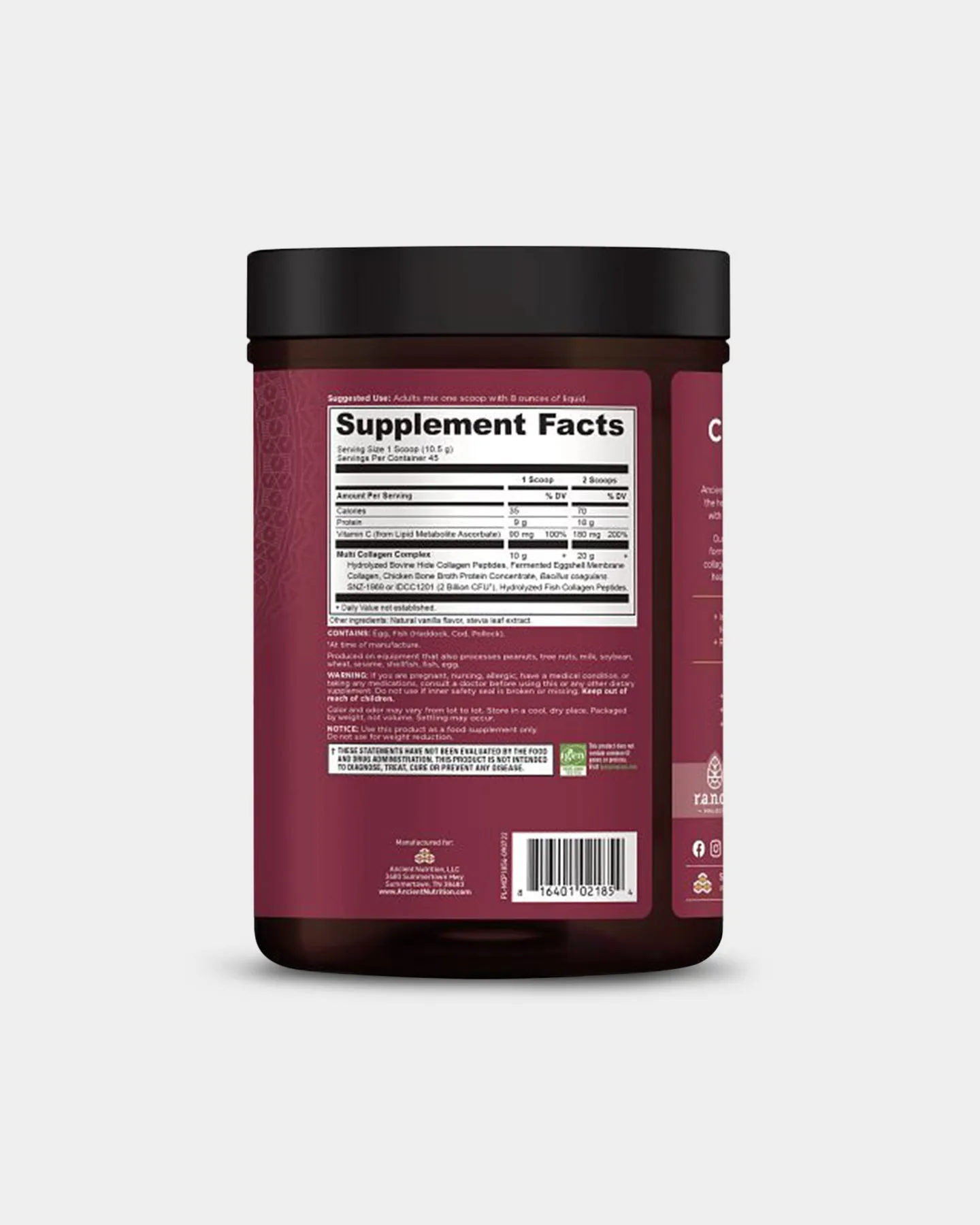 Ancient Nutrition Multi Collagen Protein - 20g