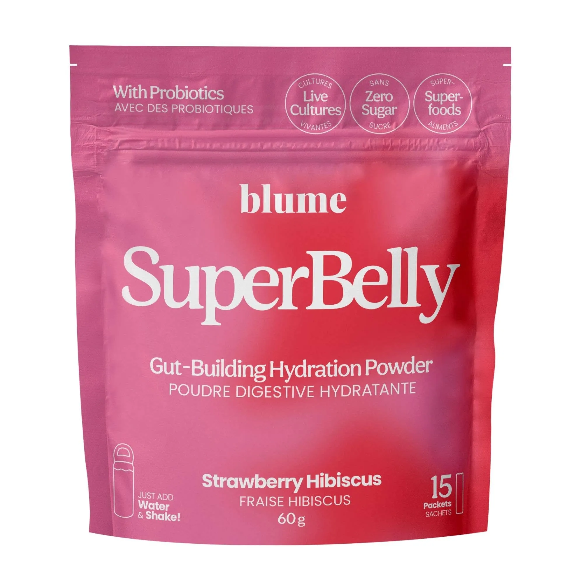 Blume SuperBelly Mix || Strawberry Hibiscus