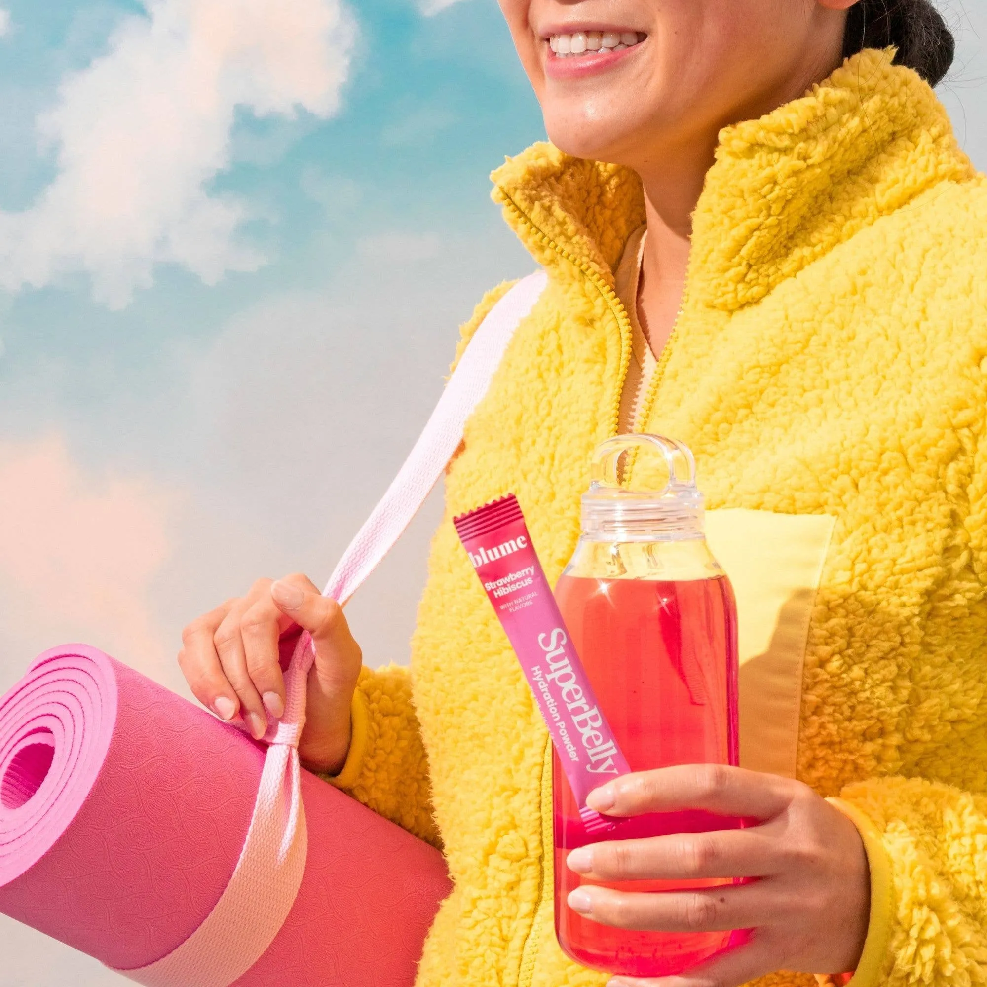 Blume SuperBelly Mix || Strawberry Hibiscus