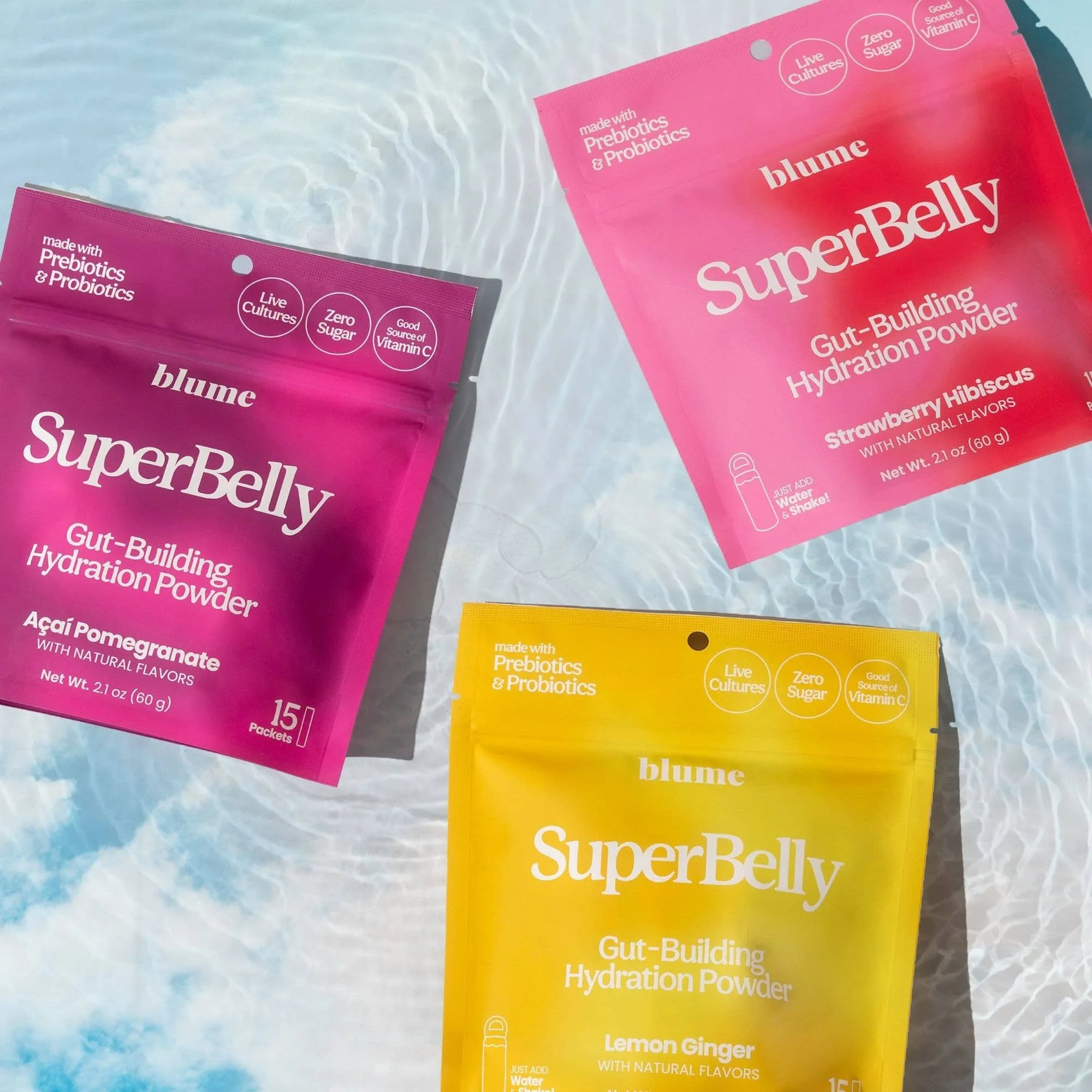 Blume SuperBelly Mix || Strawberry Hibiscus