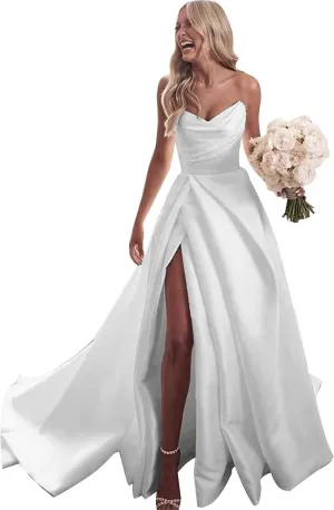 Cadoly Wedding Dresses for Bride 2025 Tulle Lace Applique Ball Gown A-line Modest White Bridal Gown with Sleeves