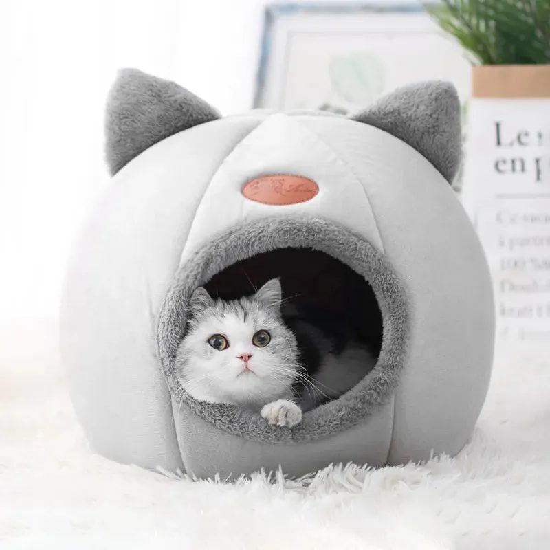 Cozy Pet Bed With Ears