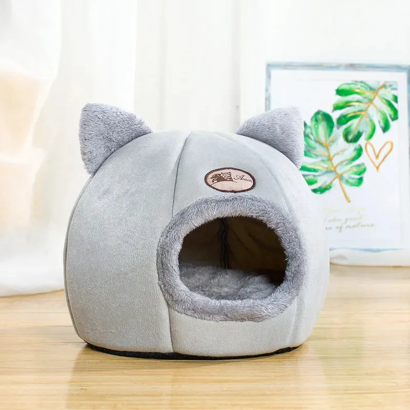 Cozy Pet Bed With Ears