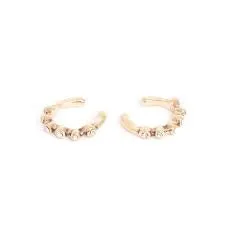 Earcuff Natural Basics with Crystals