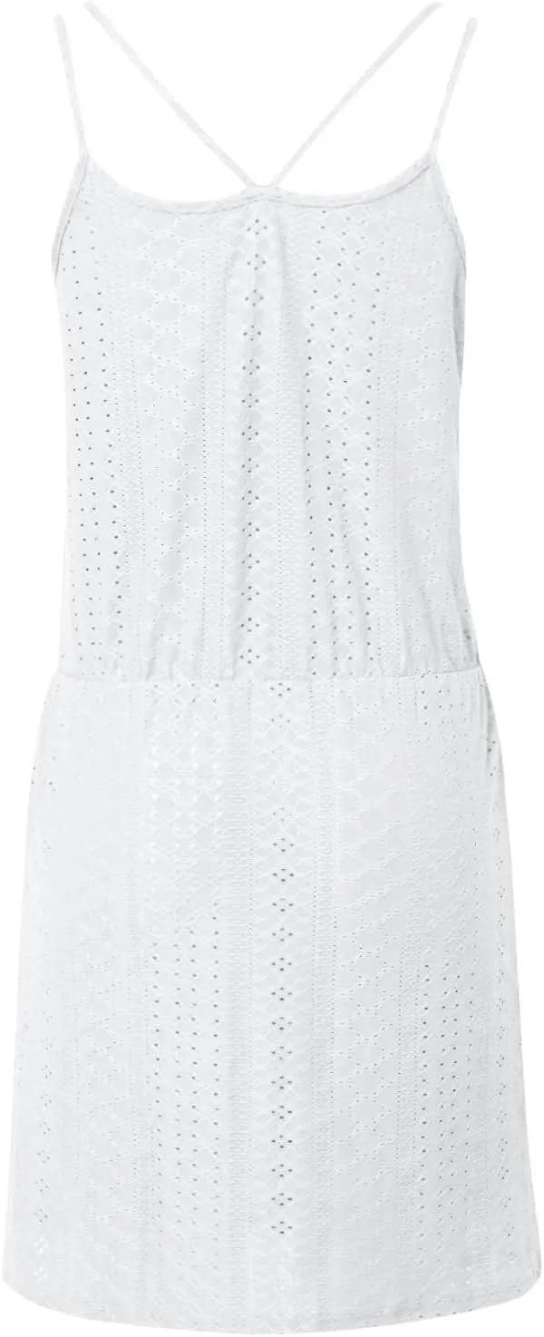 Eduavar Summer Dresses for Women 2024, Mini Dresses for Women Summer Lightweight Tank Dress Spaghetti Strap Boho Dresses
