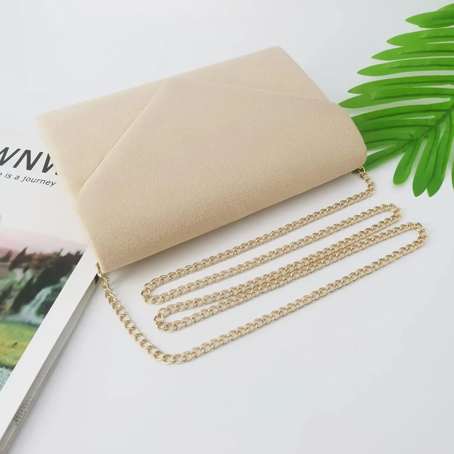 Evening Bags Women Clutch Purse Small Cute Classic Envelop Crossbody Handbag for Formal Wedding Party with Detachable Chain