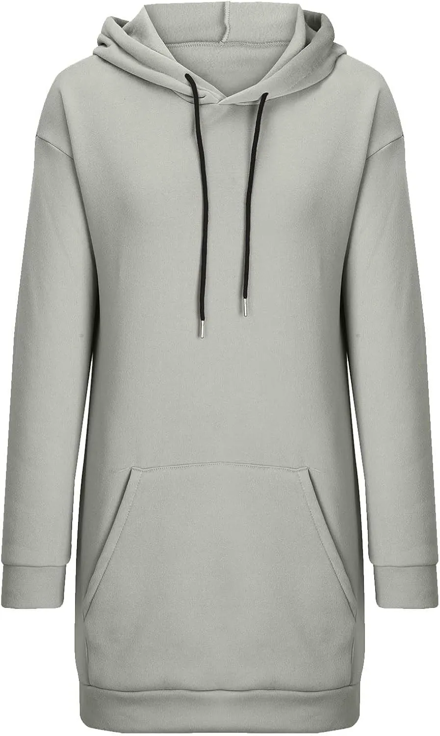 Hoodie Dress for Women 2025 Plus Size Trendy Comfy Long Sleeve Spring Sweatshirts Casual Cute Pullover with Pockets