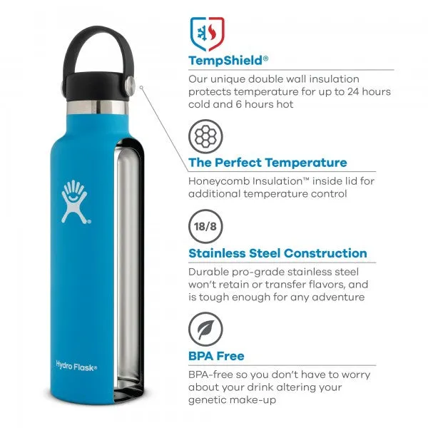 Hydro Flask 18 oz Standard Mouth Insulated Water Bottle