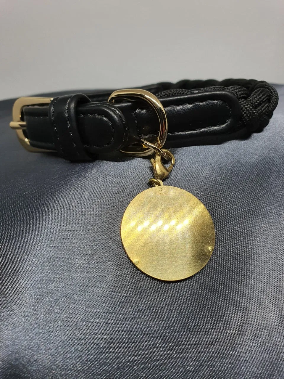 ID TAG - DOGTOPIA - INDIVIDUALLY HANDMADE BRASS DOG ID TAG