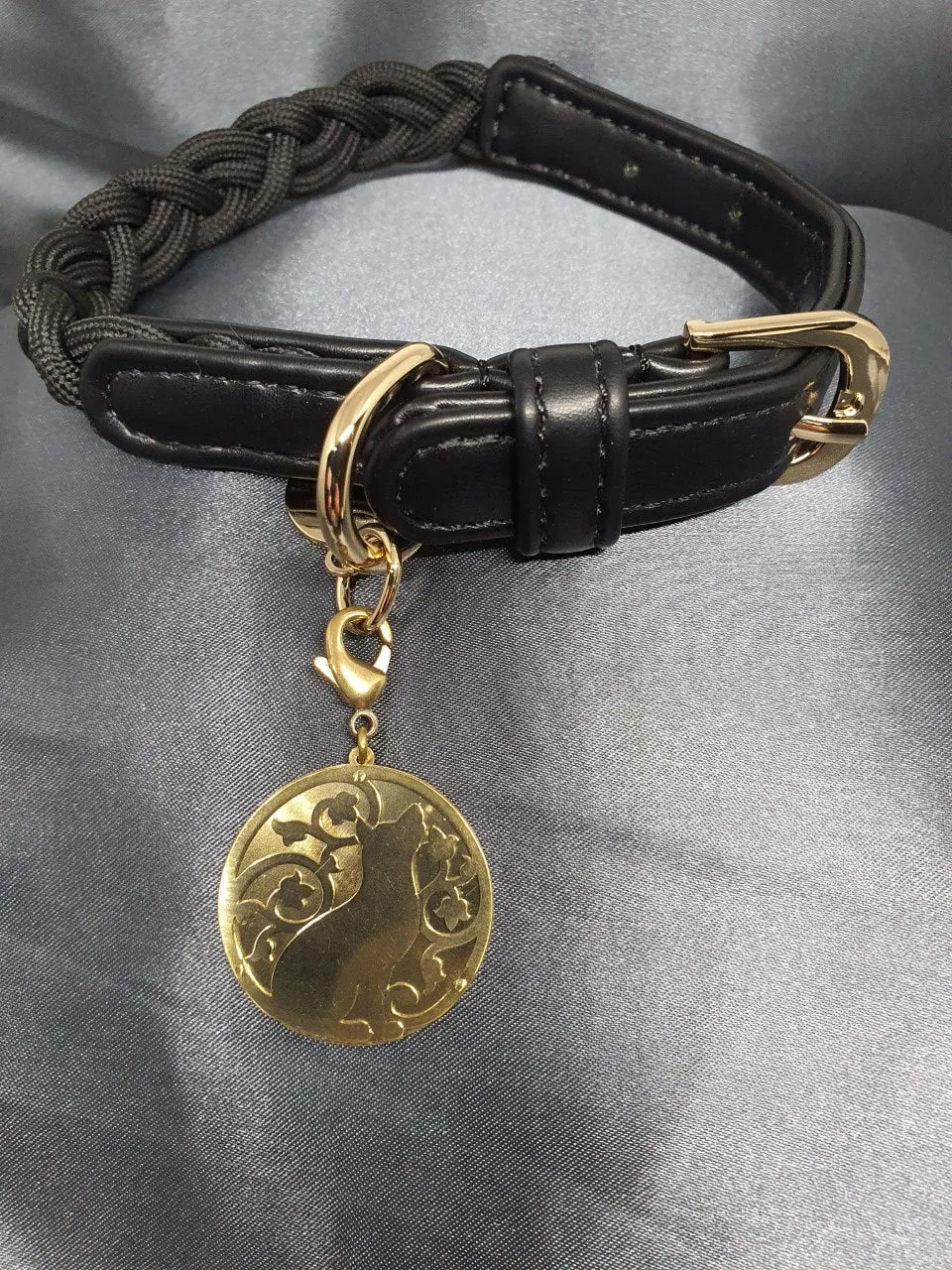 ID TAG - DOGTOPIA - INDIVIDUALLY HANDMADE BRASS DOG ID TAG