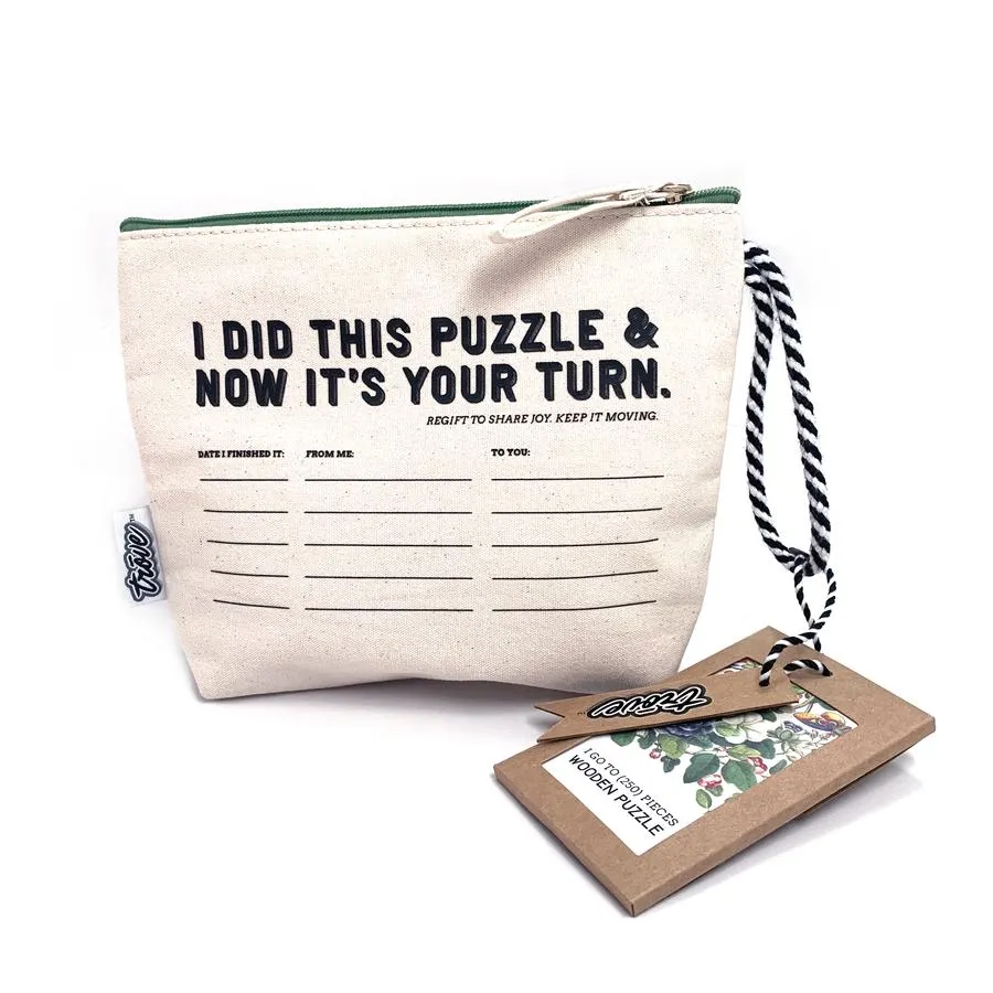 Just Pouch 250 Piece Wooden Puzzles