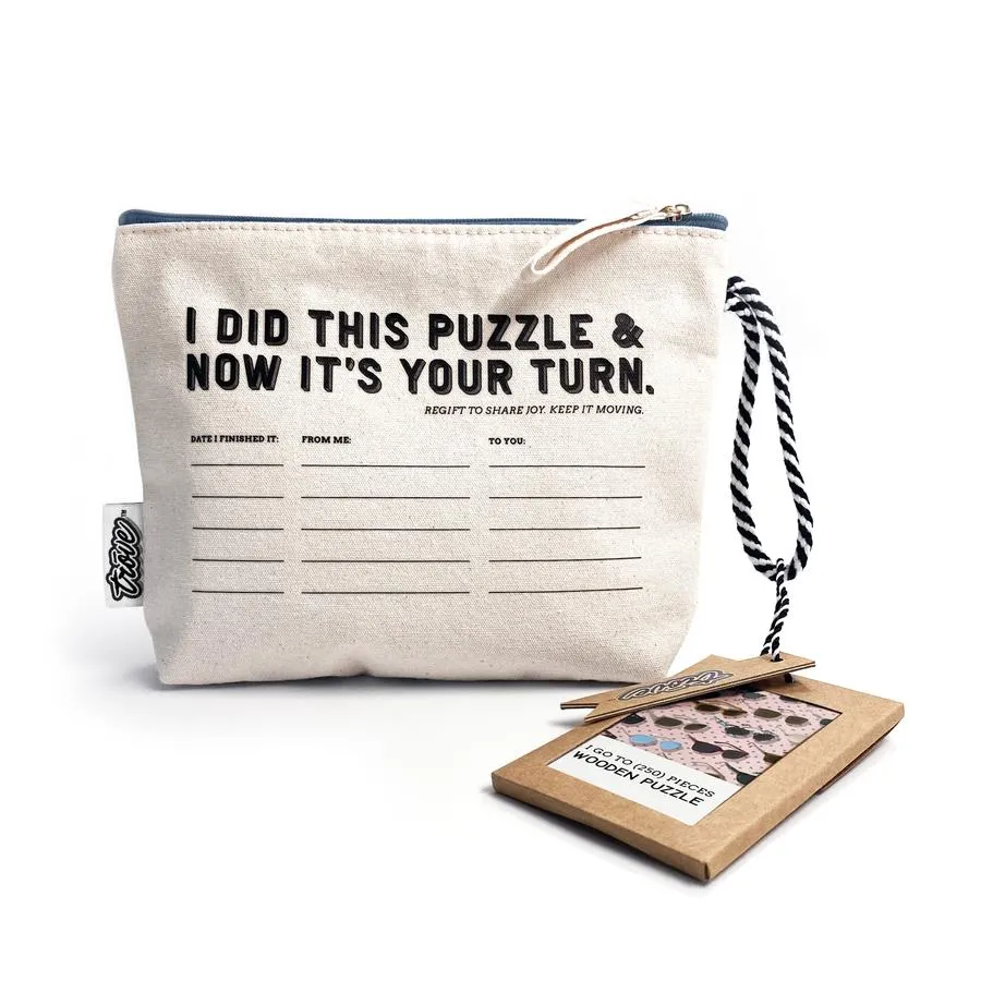 Just Pouch 250 Piece Wooden Puzzles