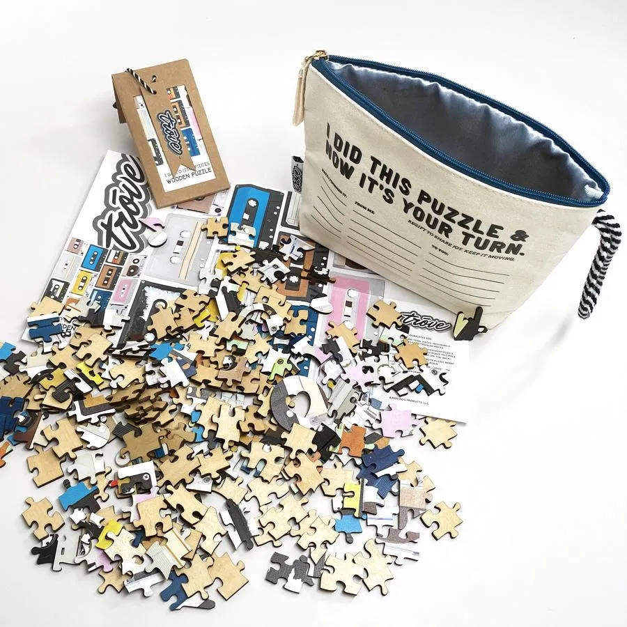 Just Pouch 250 Piece Wooden Puzzles