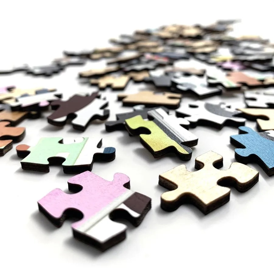 Just Pouch 250 Piece Wooden Puzzles