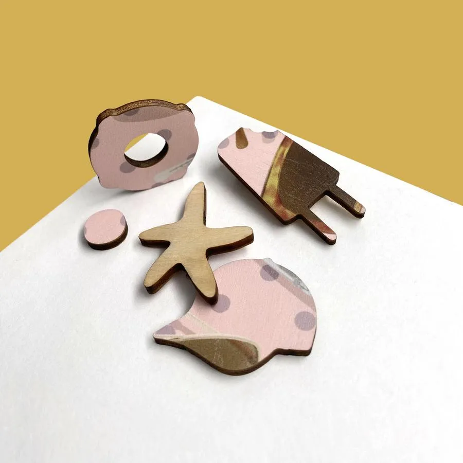 Just Pouch 250 Piece Wooden Puzzles