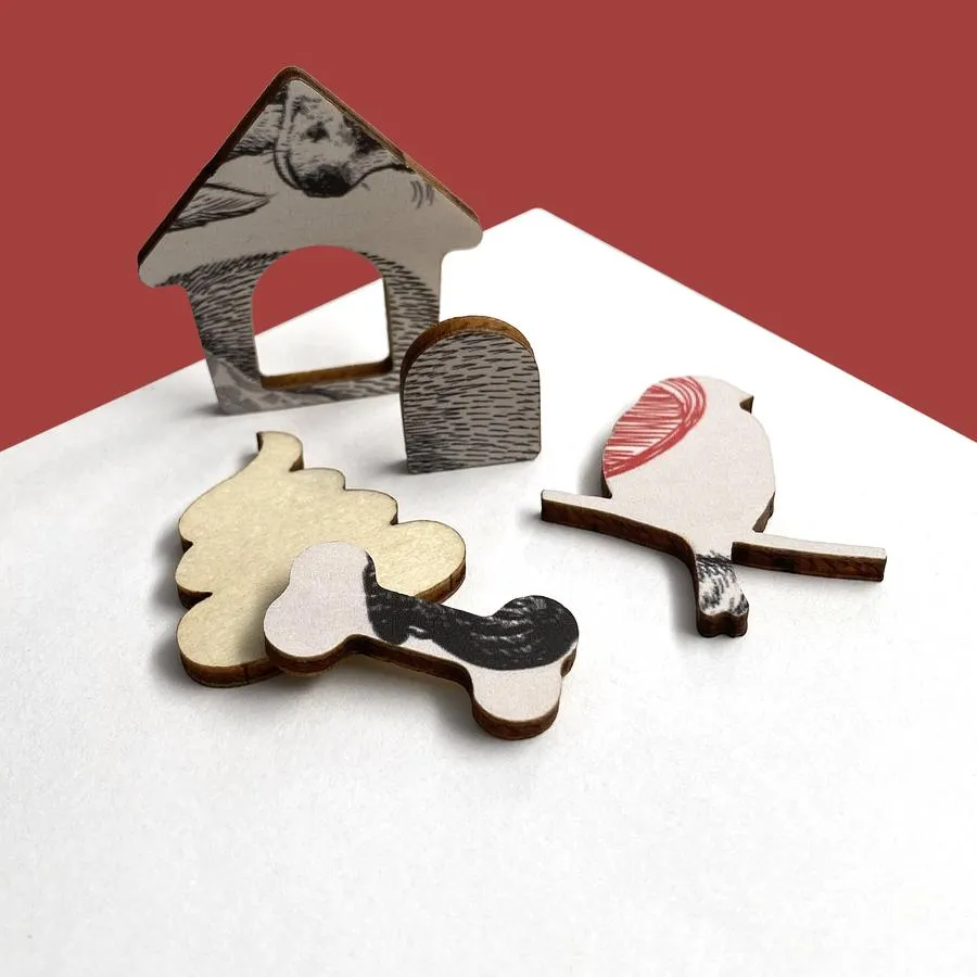 Just Pouch 250 Piece Wooden Puzzles