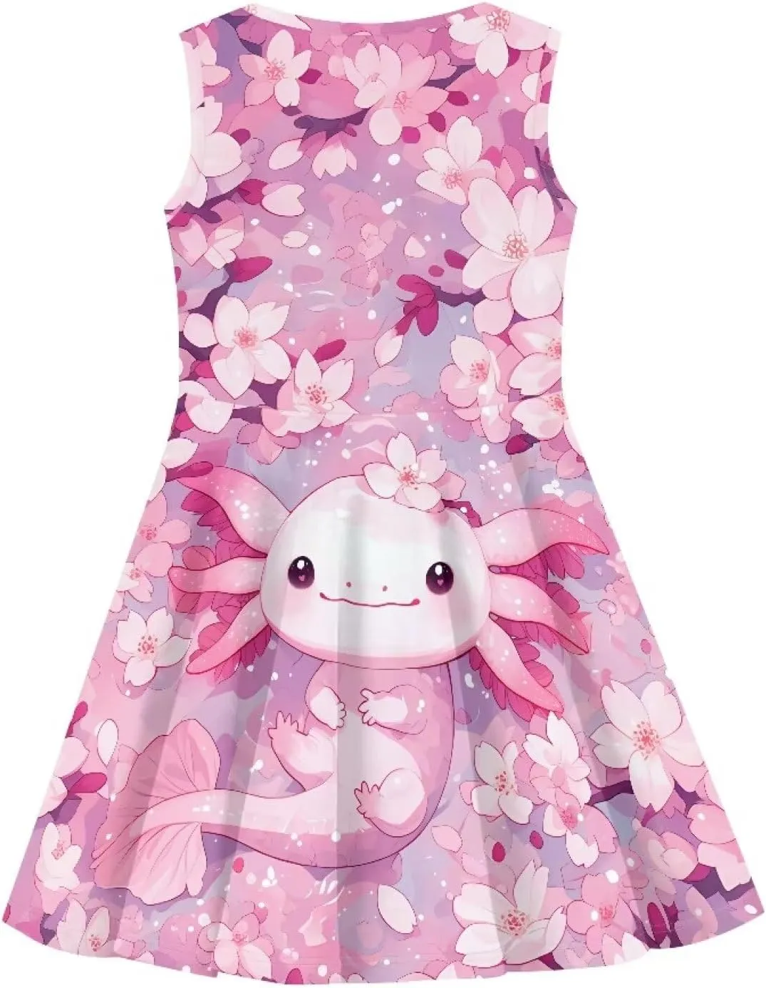 Kids Casual Dress for Girls Cute Outfits Sleeveless Clothes Size 3-16