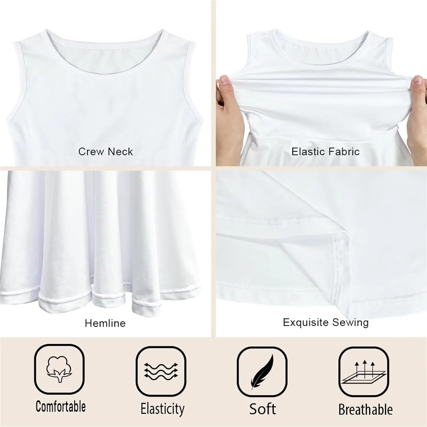 Kids Casual Dresses for Teens Girls 3-16 Outfit Summer Dress Clothes