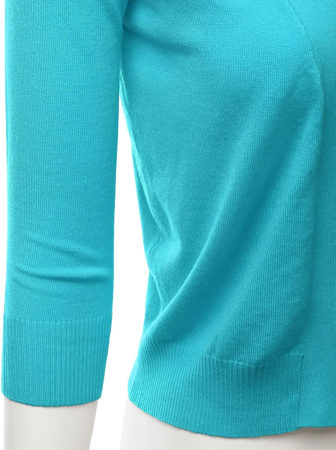 LALABEE Women's Classic 3/4 Sleeve Open Front Cropped Bolero Cardigan Shrugs for Dresses (S~XXL)