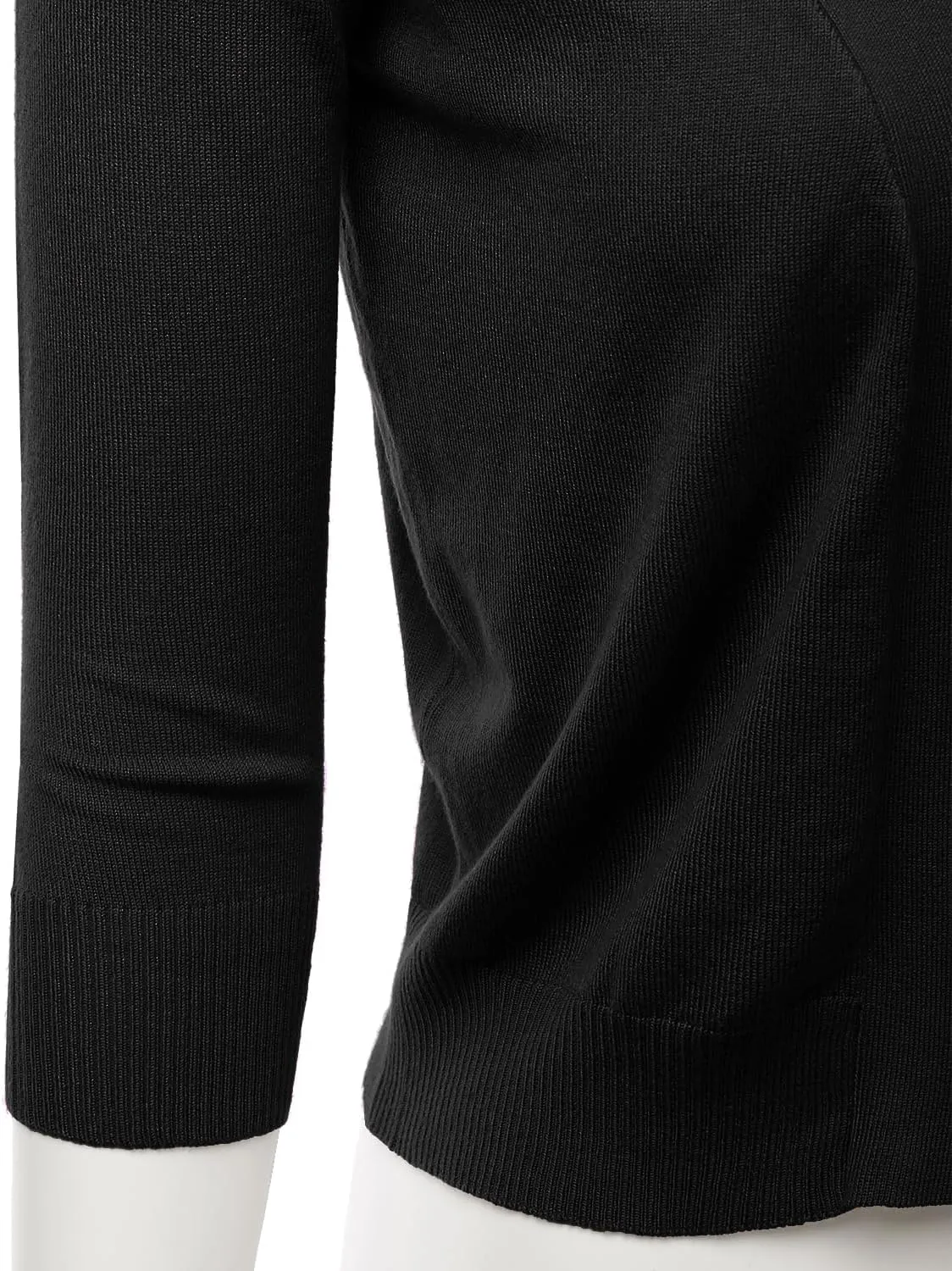 LALABEE Women's Classic 3/4 Sleeve Open Front Cropped Bolero Cardigan Shrugs for Dresses (S~XXL)