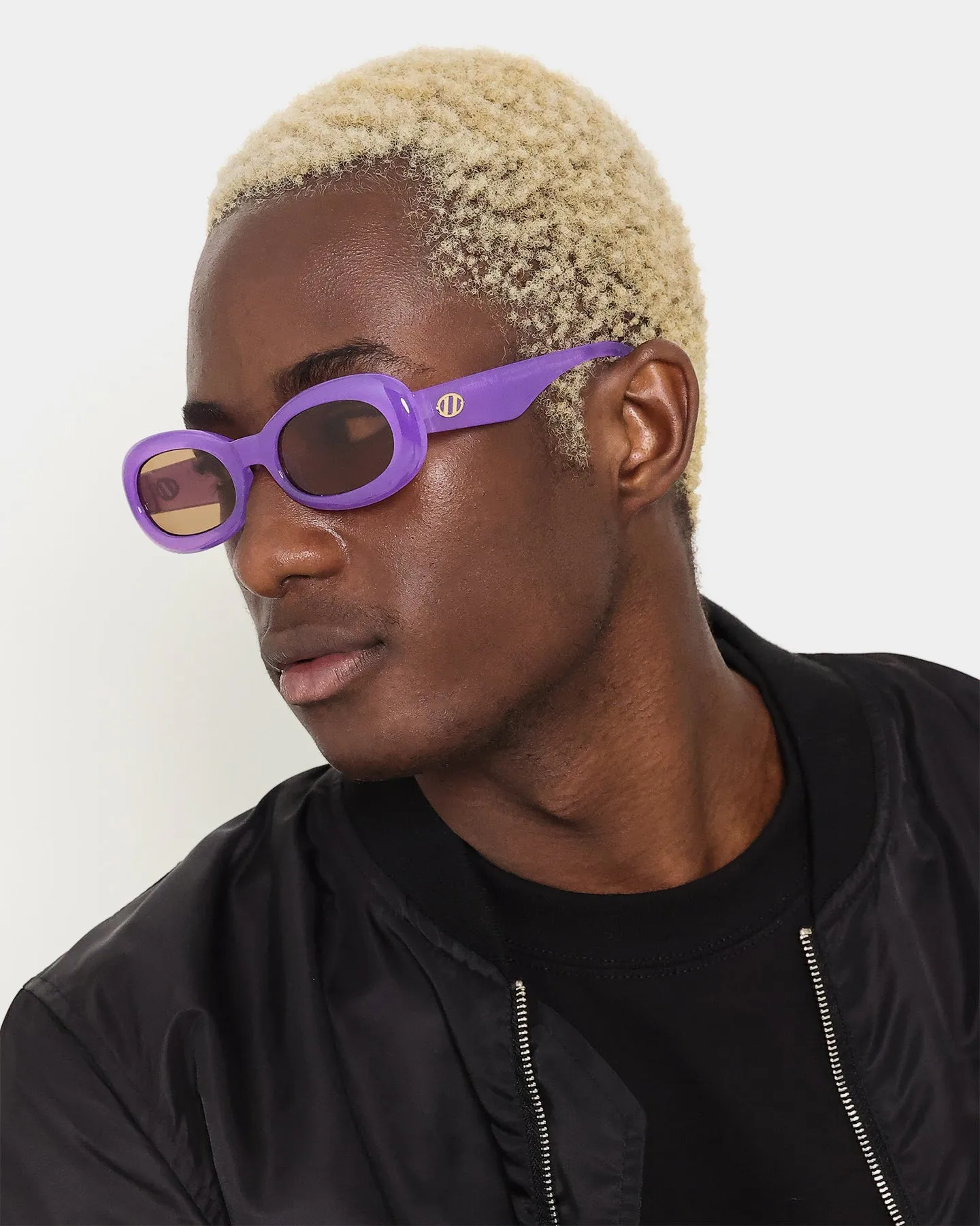 Le Specs Outta Trash Sunglasses Purple