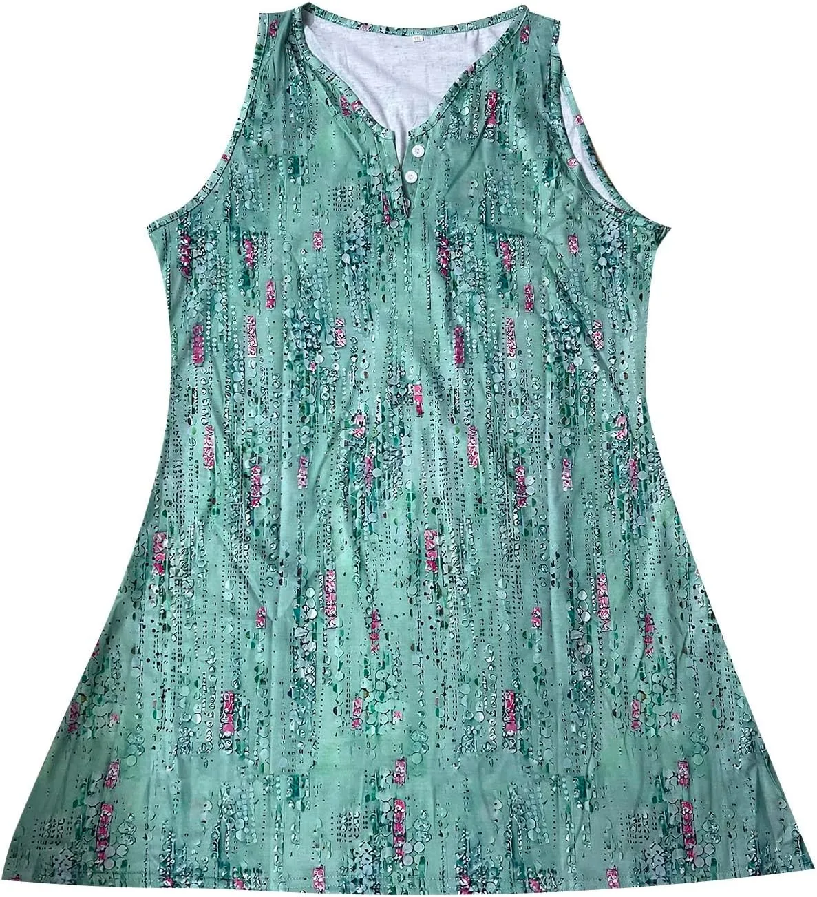 Linen Dress Spring Summer Dresses for Women Sleeveless Mini Sundresses Trendy Vacation Hawaiian Beach Dress with Pockets