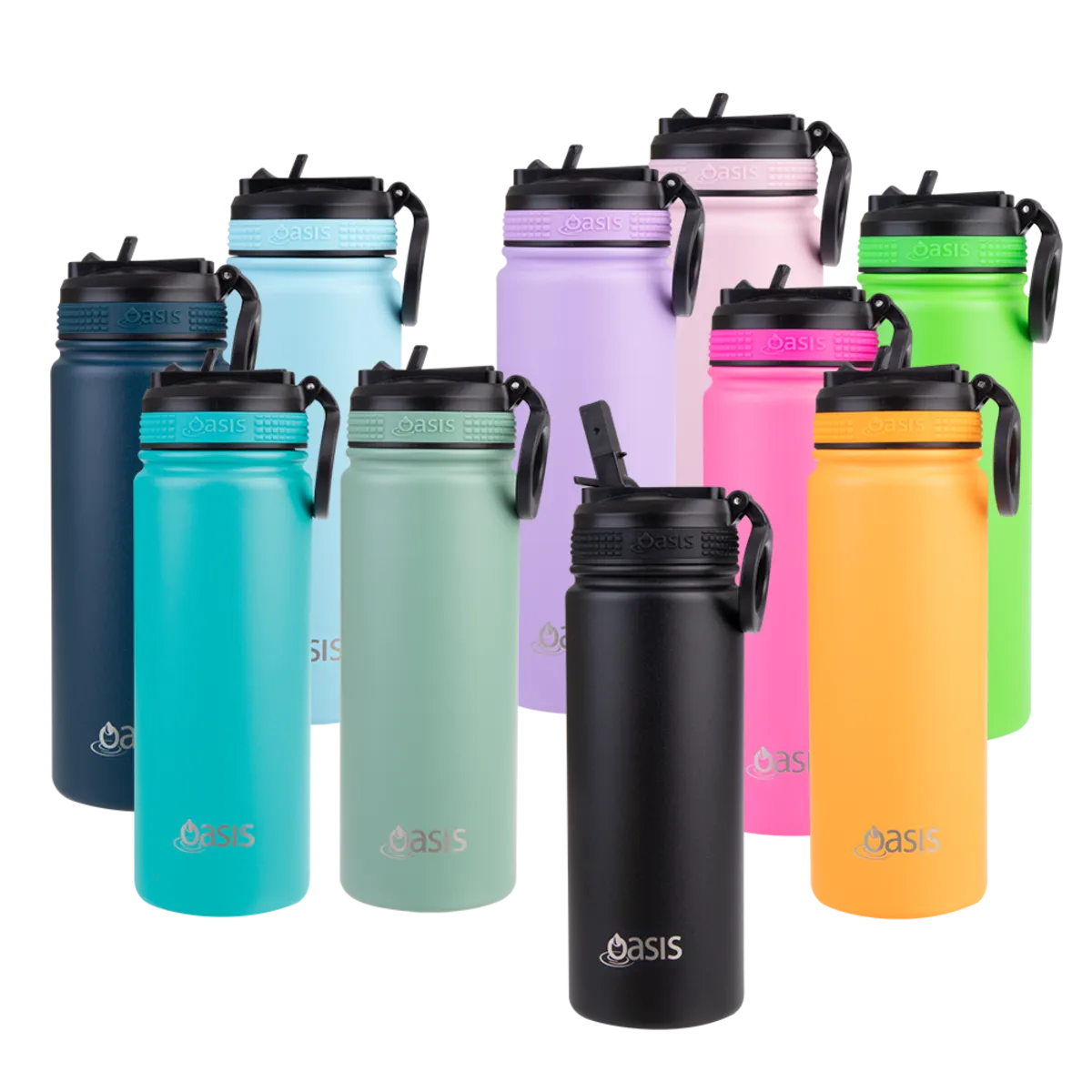 Oasis Challenger Insulated 550ml Drink Bottle - Lavender