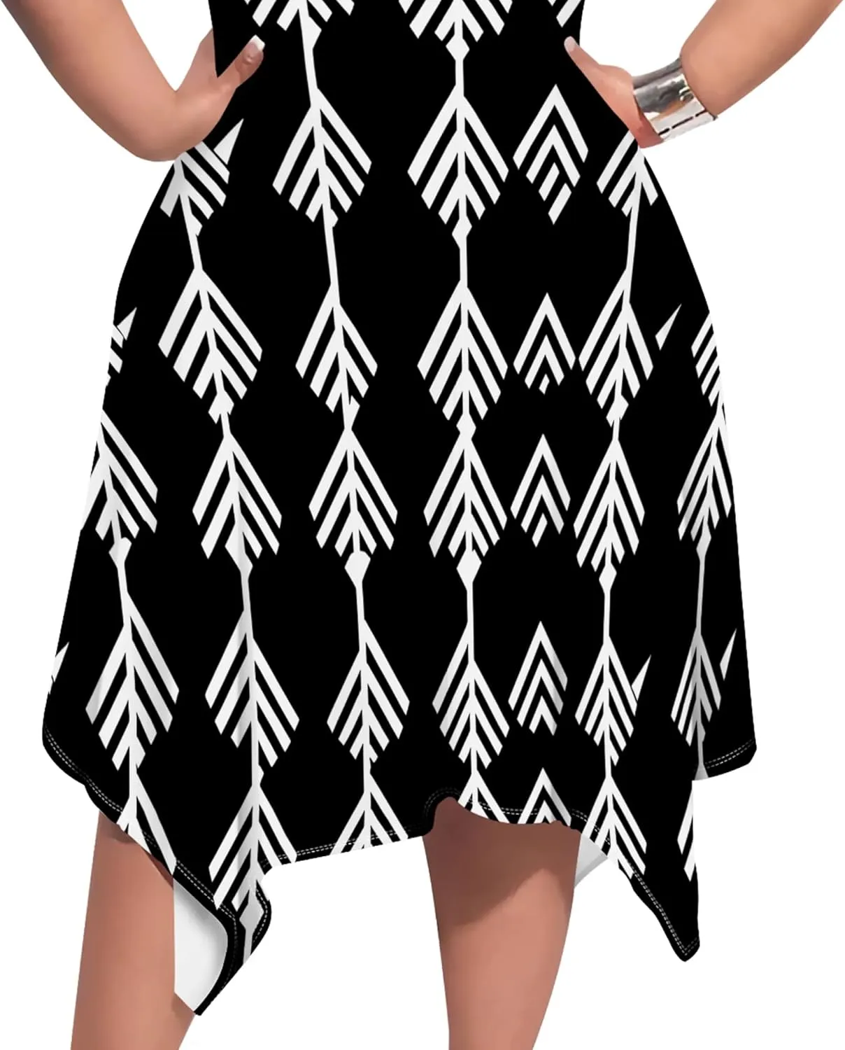 Oversize Tshirt Dress for Curvy Women Summer Tie Dye Casual Plus Size Crewneck Short Sleeves Midi Tunic Dress with Pockets