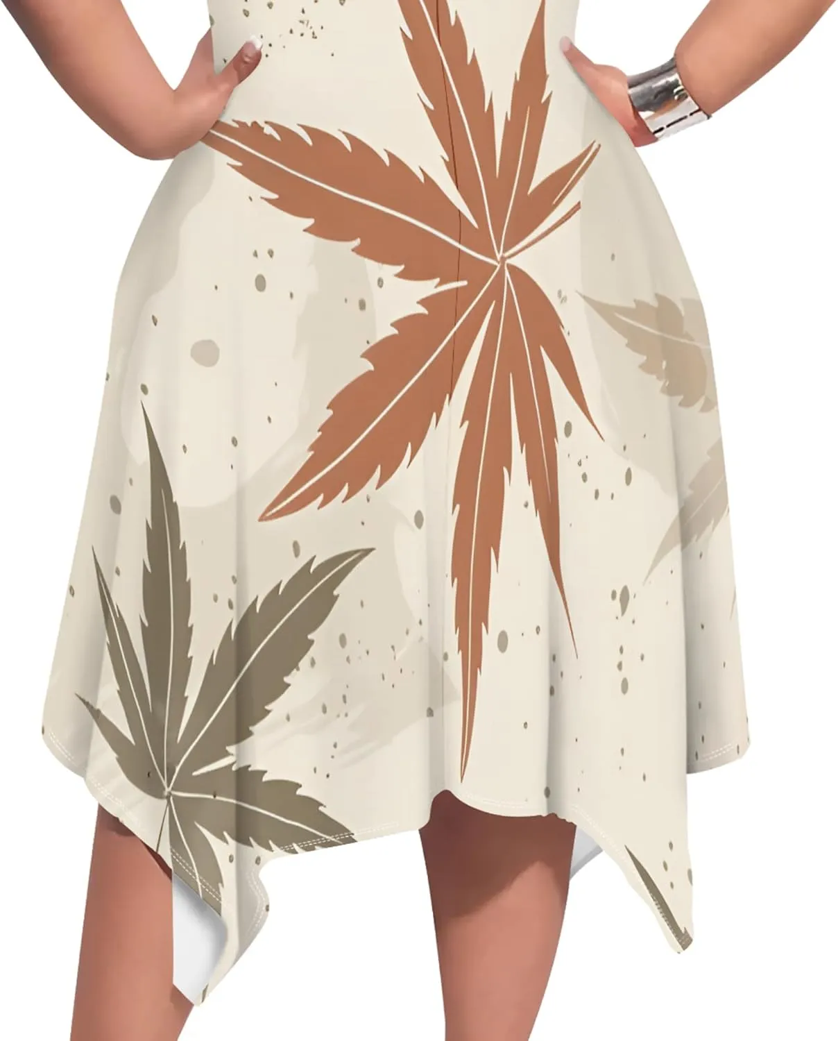 Oversize Tshirt Dress for Curvy Women Summer Tie Dye Casual Plus Size Crewneck Short Sleeves Midi Tunic Dress with Pockets