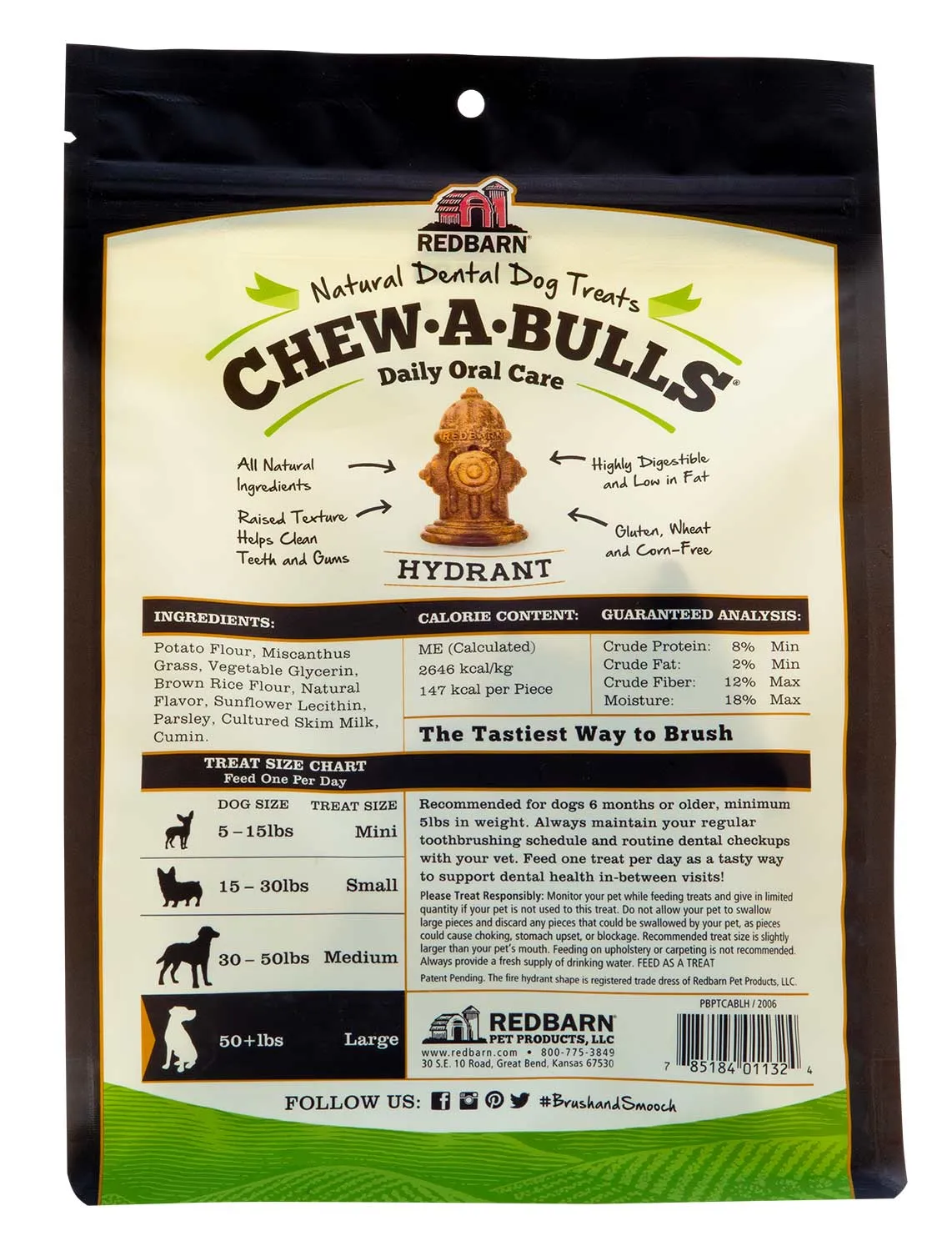 RedBarn Fire Hydrant Chew-A-Bulls Multi-Pack