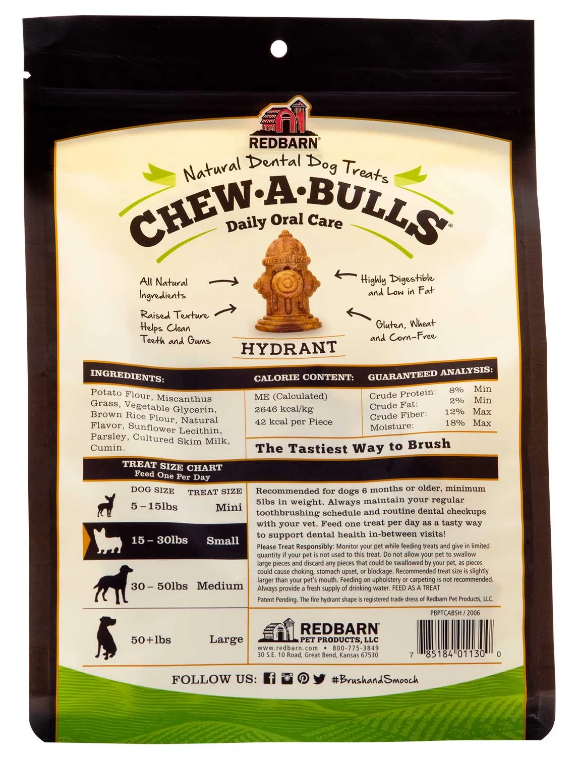 RedBarn Fire Hydrant Chew-A-Bulls Multi-Pack