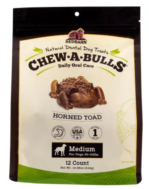 RedBarn Horned Toad Chew-A-Bulls Daily Oral Care Multi-Pack for Dogs