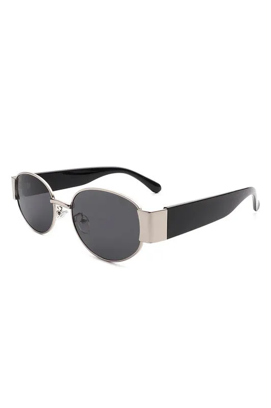 Round Retro Circle 90's Vintage Fashion Sunglasses
