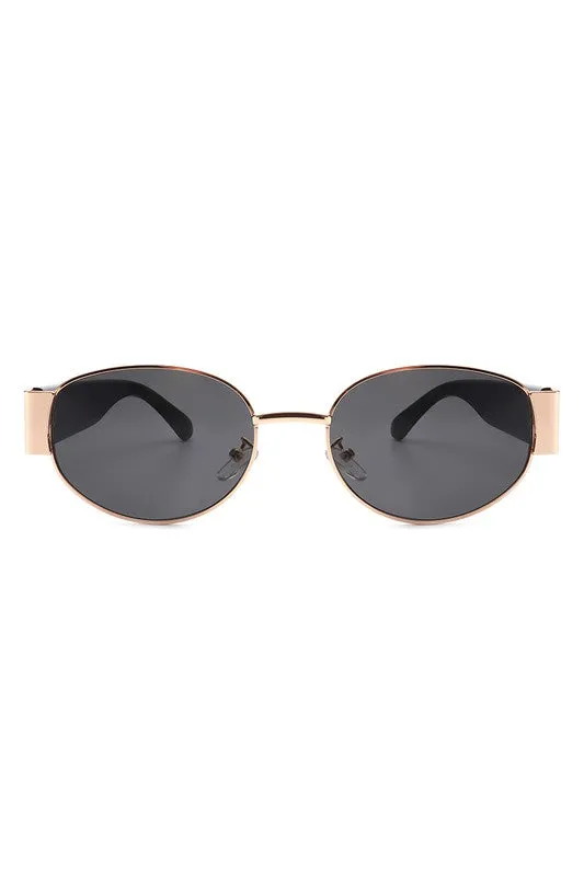 Round Retro Circle 90's Vintage Fashion Sunglasses