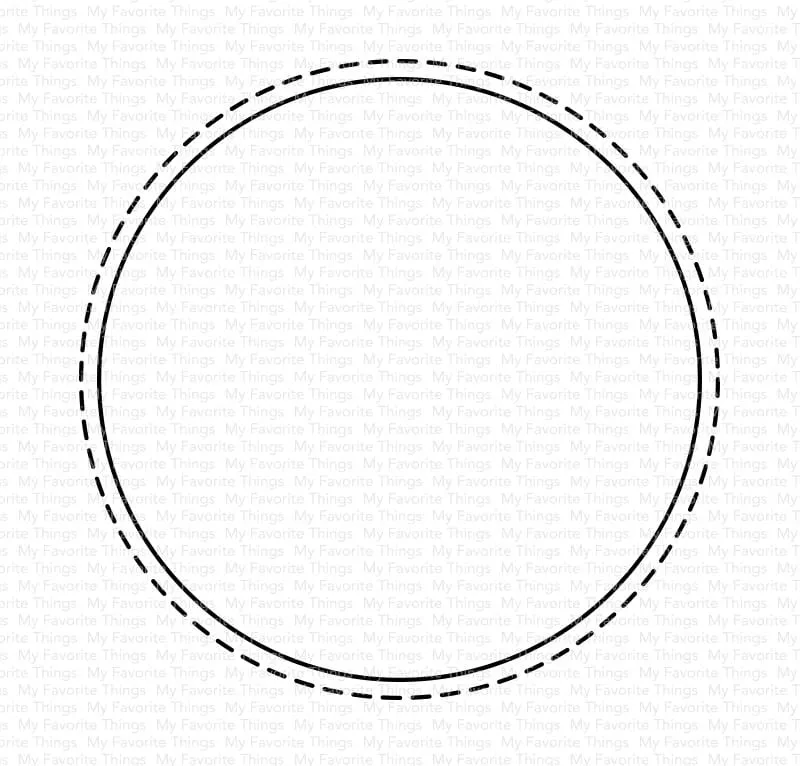 Stitched Circle Shaker Window Die-namics