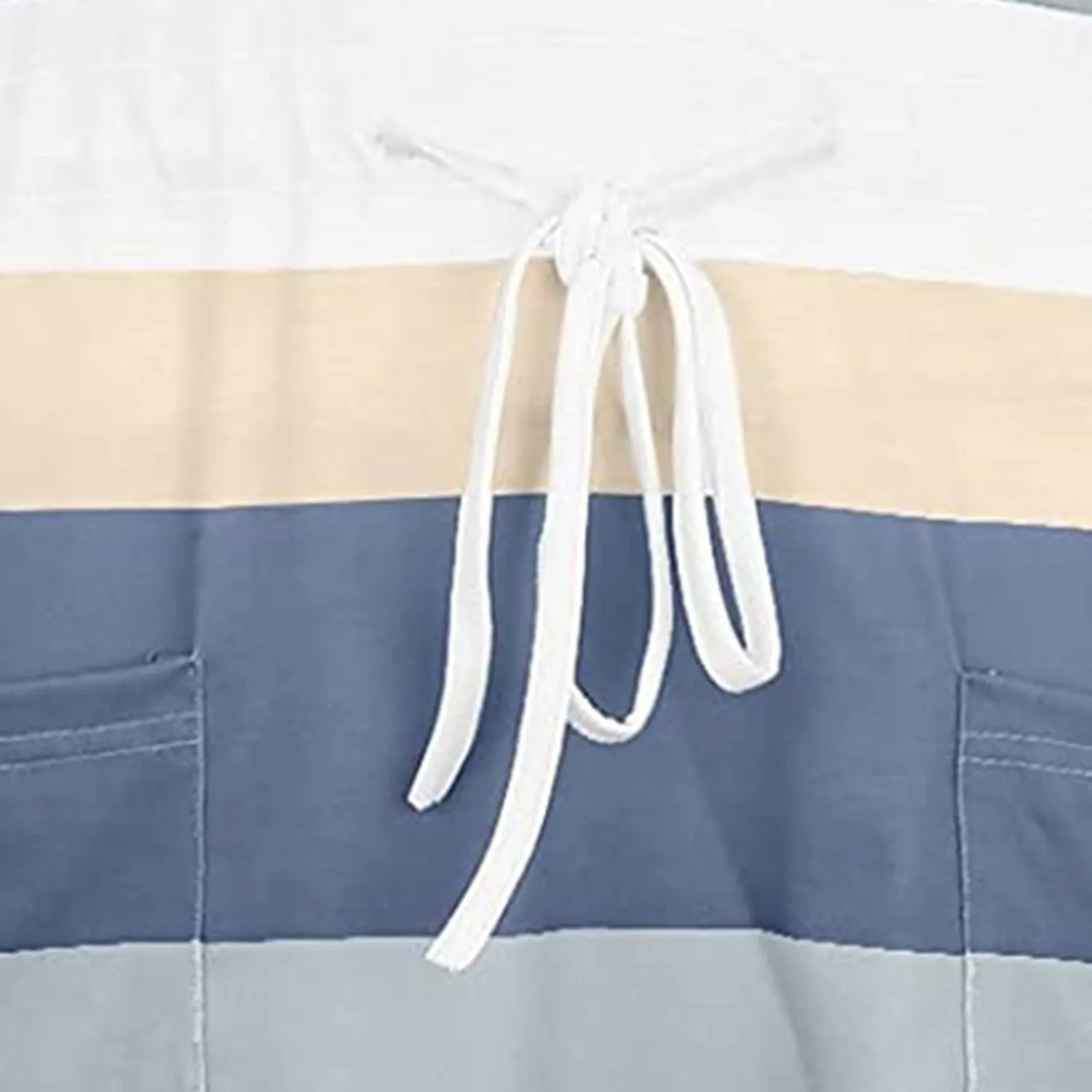 Striped Beach Dresses for Women Summer Sleeveless Sundress V Neck Drawstring Waist Mini Dress with Pocket 2025 New