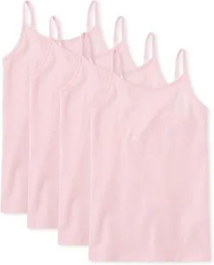 The Children'S Place Girls Basic Camisole, 4 Pack
