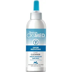 Tropiclean OxyMed Odor Reducing Ear Cleaner for Pets 4oz