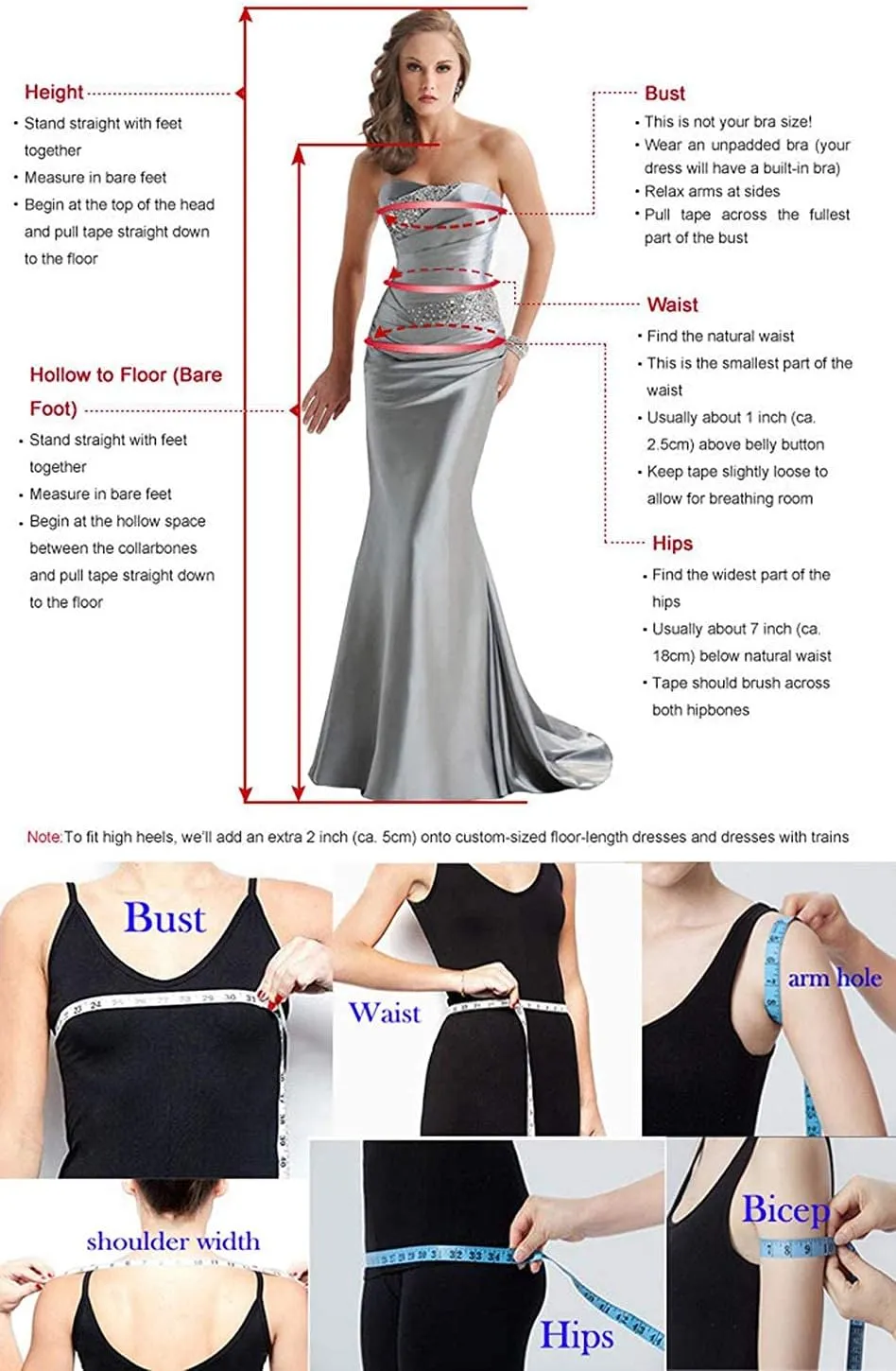 Women Double V-Neck Sleevless Bridesmaid Dresses Ruched Chiffon A Line Long Formal Evening Party Dress YR014