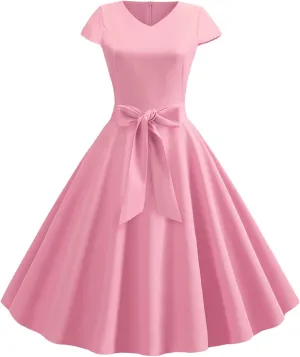 Women's Cocktail Dresses, Formal Wedding Guest Church Modest Graduation Party Prom Dress 2025