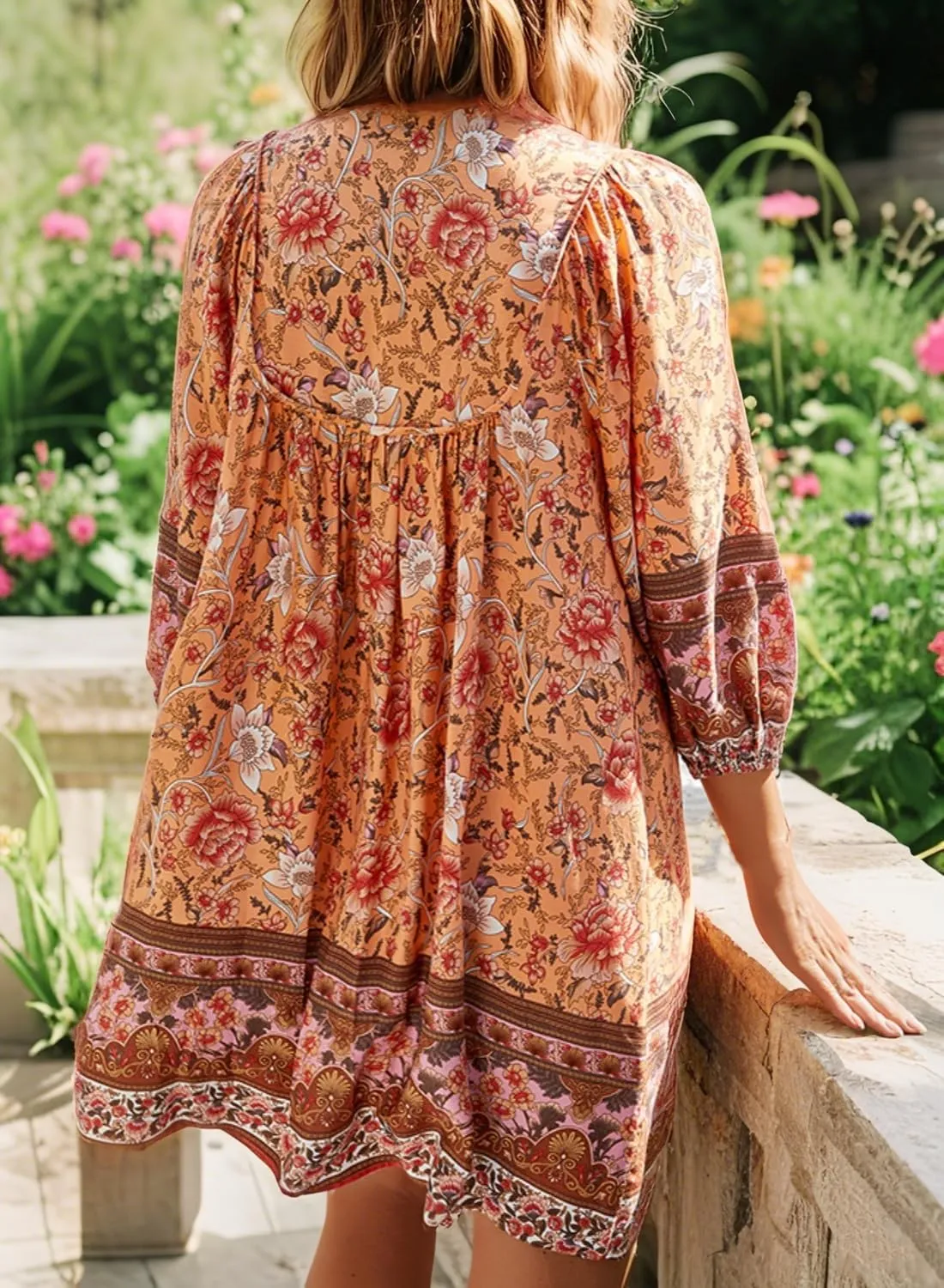 Womens Dress V Neck Long Sleeve Oversized Casual Cute Short Dresses Ladies Beach Sundresses