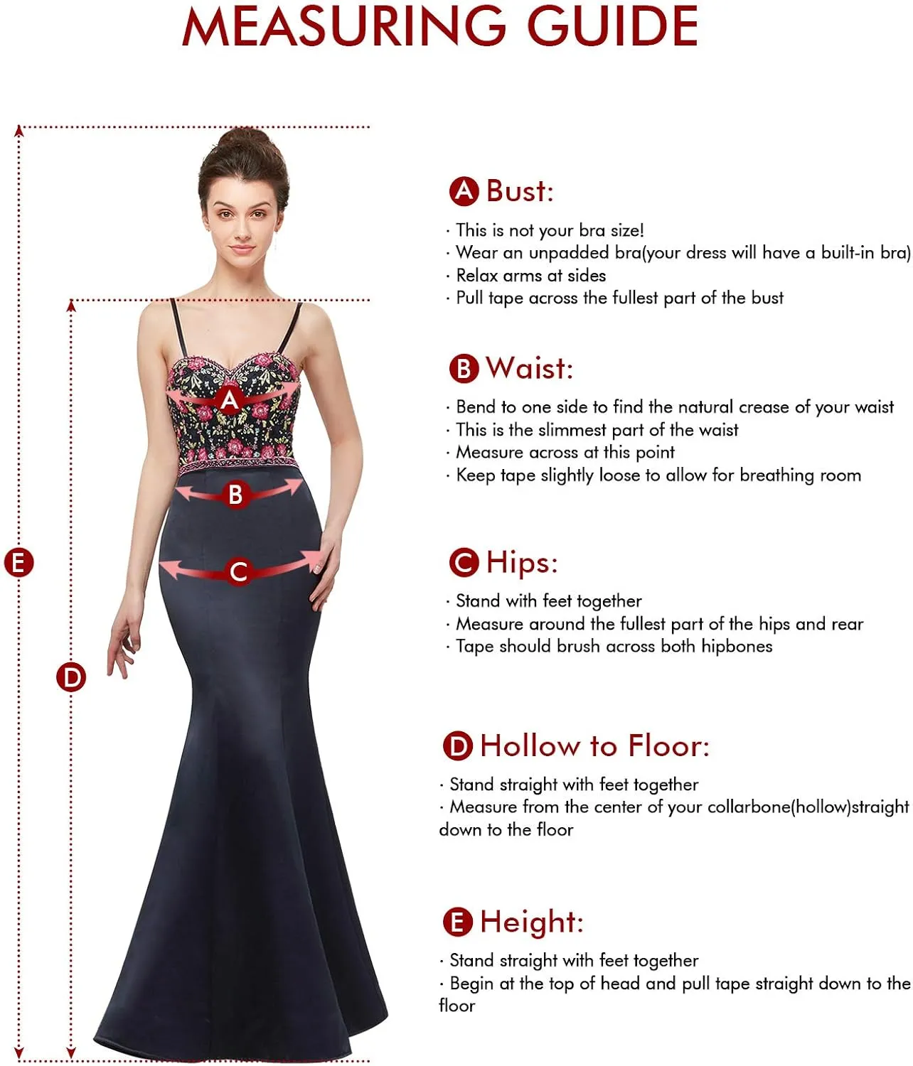 Women's Long Ruched V-Neck Chiffon Evening Dresses 3/4 Sleeve Formal Ball Gowns 2019 EV49