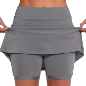 Womens Skorts with Pockets Tummy Control Plus Size Skorts for Women High Waist Athletic Sports Pants Skirt Casual Shorts