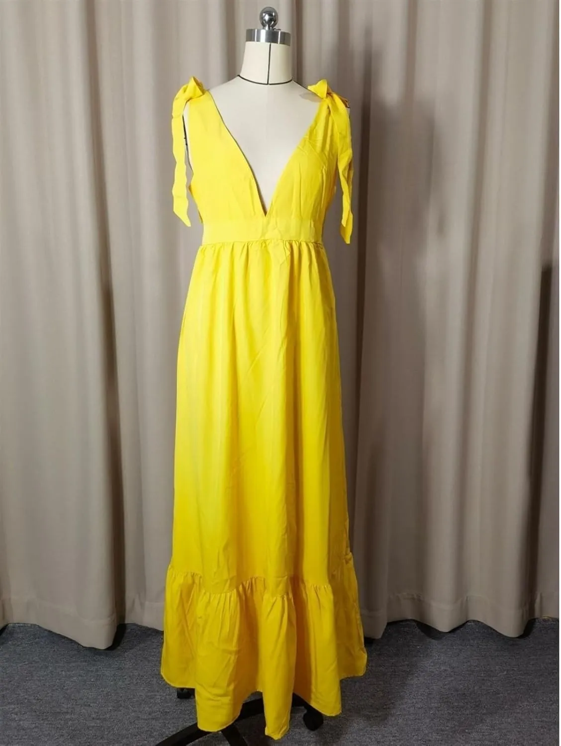 Womens Summer Sleeveless Maxi Dresses Casual Beach Smocked Tiered Long Dress Sundresses