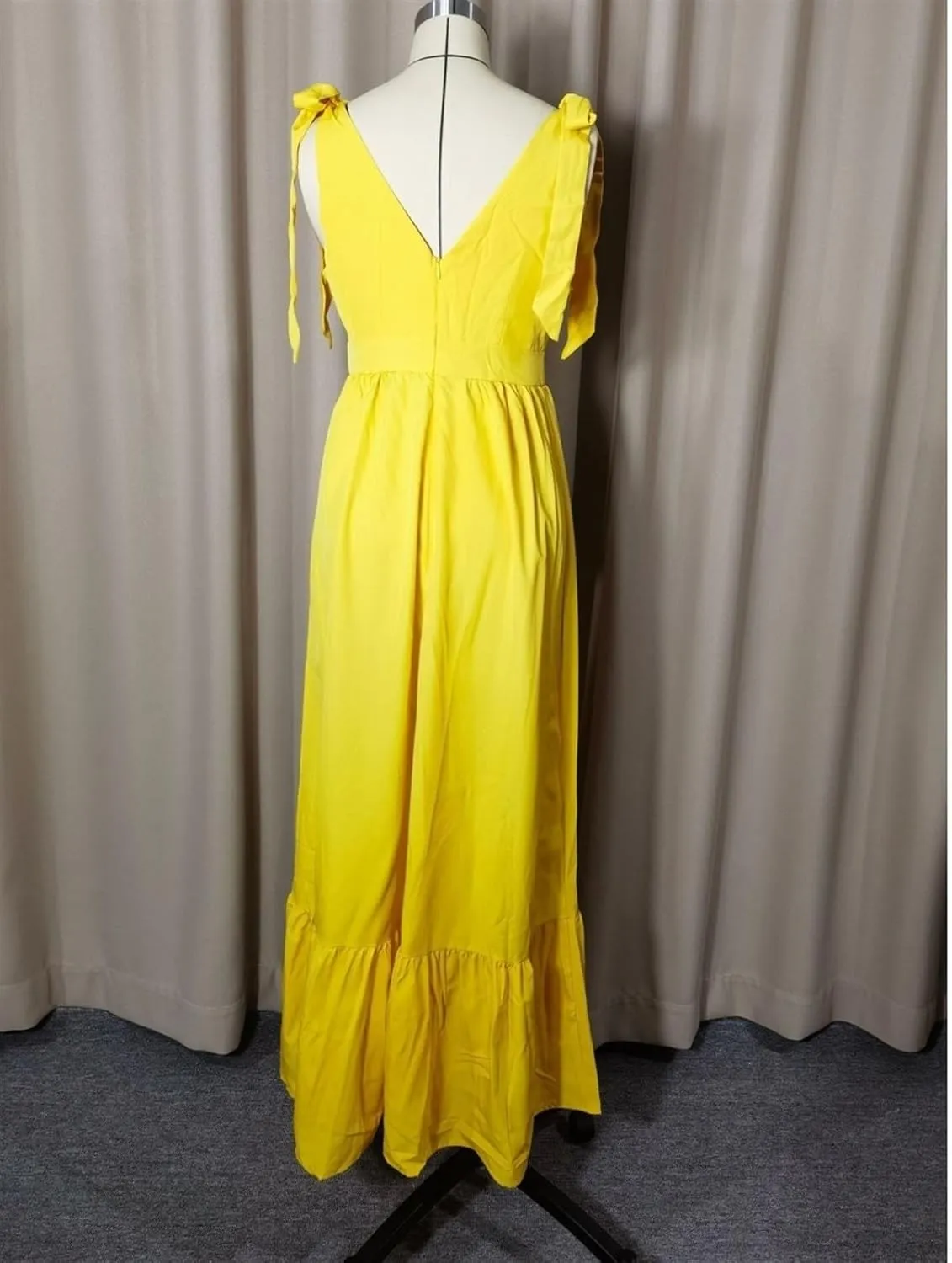 Womens Summer Sleeveless Maxi Dresses Casual Beach Smocked Tiered Long Dress Sundresses