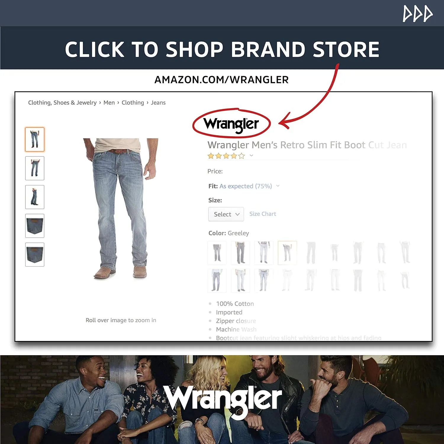 Wrangler Men's Sport Western Basic Two Pocket Long Sleeve Snap Shirt